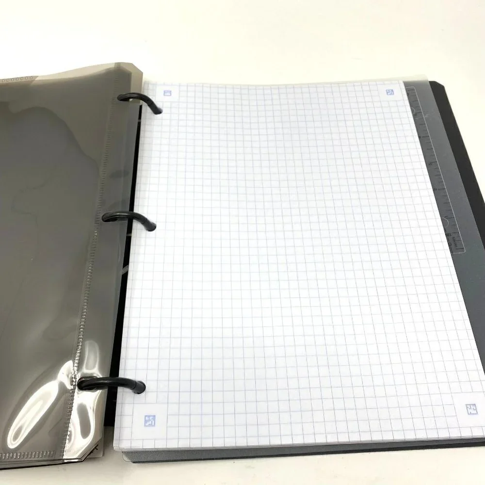 Five Star Flex Refillable Graph Ruled Notebook Math Tools 1